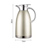 7-SOGA 2X 1.8LSilver Double-Wall vacuum with 2 layers stainless steel Construction Thermal Flask