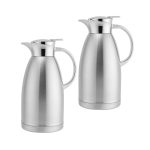 1-SOGA 2X 2.3L Silver Double-Wall vacuum with 2 layers stainless steel Construction Thermal Flask