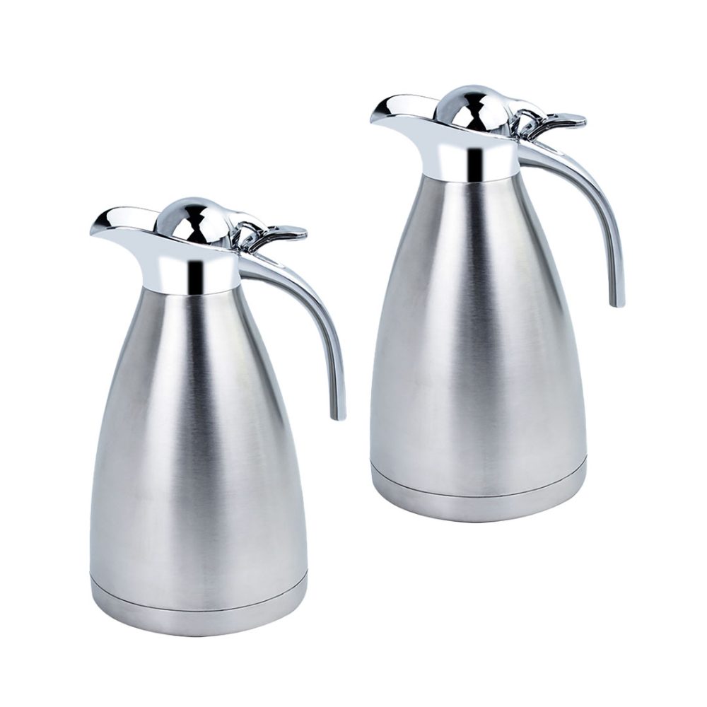 1-SOGA 2X 1.5L Silver Color 3-Layer Inner Stainless Steel