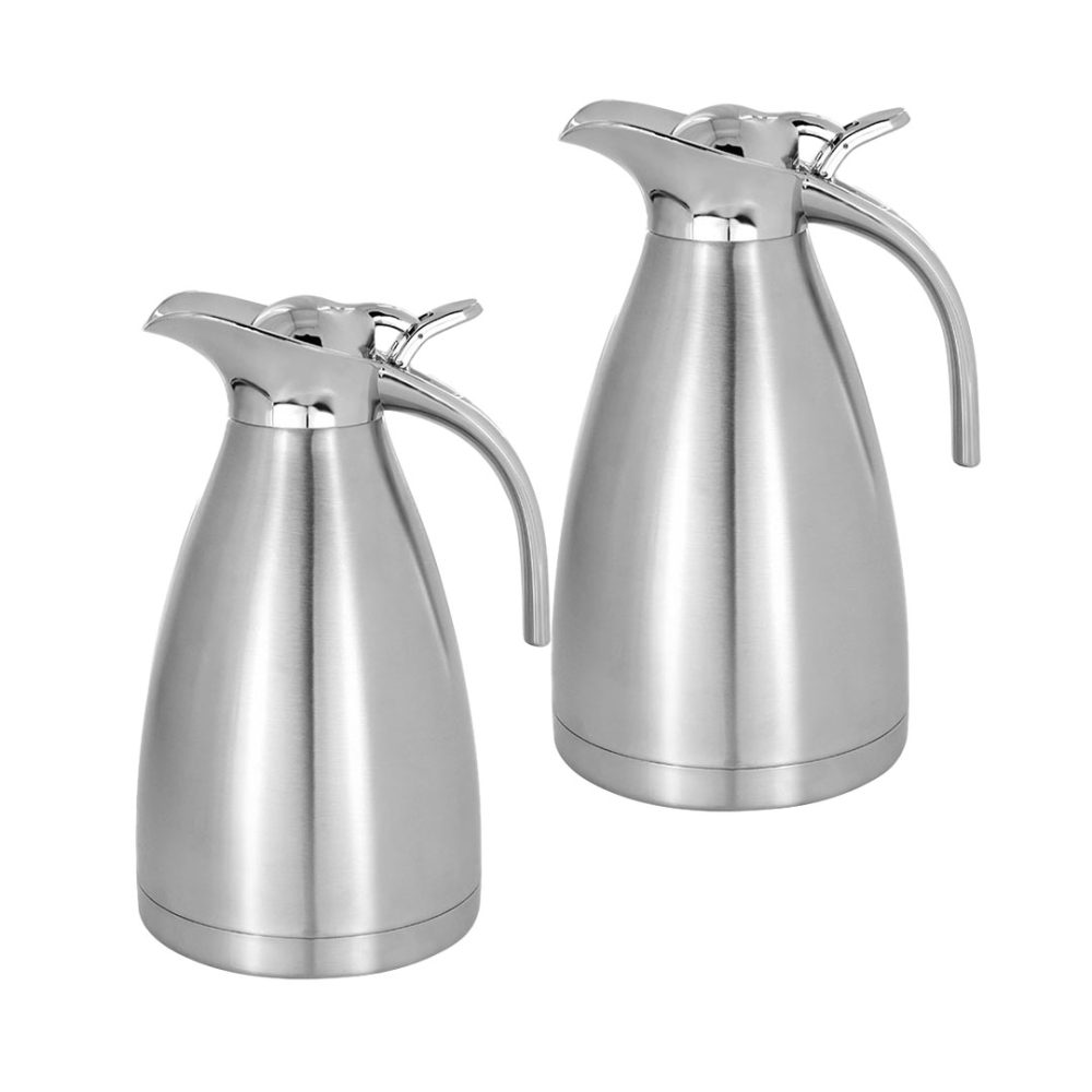 1-SOGA 2X 2.0L Silver Color 3-Layer Inner Stainless Steel
