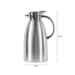7-SOGA 2.3L Stainless Steel  Insulated Vacuum Flask Water Coffee Jug Thermal