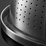6-SOGA 2X Stainless Steel Nesting Basin Colander Perforated Kitchen Sink Washing Bowl Metal Basket Strainer Set of 3