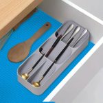 4-SOGA 2X 40x300cm Blue Kitchen Shelf Drawer Cabinet Multi Use Liner Non Slip Mat