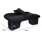 3-SOGA Portable Camping Car Set Inflatable Air Bed Mattress Storage Organizer Handheld Vacuum Black