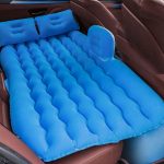 2-SOGA 2X Blue Ripple Inflatable Car Mattress Portable Camping Air Bed Travel Sleeping Kit Essentials