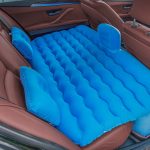 5-SOGA 2X Blue Ripple Inflatable Car Mattress Portable Camping Air Bed Travel Sleeping Kit Essentials