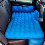 7-SOGA 2X Blue Ripple Inflatable Car Mattress Portable Camping Air Bed Travel Sleeping Kit Essentials