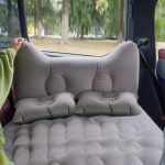 7-SOGA Grey Honeycomb Inflatable Car Mattress Portable Camping Air Bed Travel Sleeping Kit Essentials