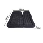 6-SOGA Black Inflatable Car Boot Mattress Portable Camping Air Bed Travel Sleeping Essentials