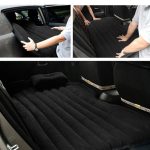 5-SOGA 2X Inflatable Car Mattress Portable Travel Camping Air Bed Rest Sleeping Bed Black