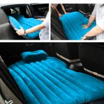 5-SOGA Inflatable Car Mattress Portable Travel Camping Air Bed Rest Sleeping Bed Blue