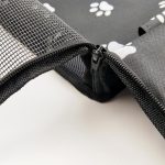 5-SOGA Waterproof Pet Booster Car Seat Breathable Mesh Safety Travel Portable Dog Carrier Bag Black