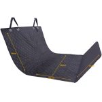 6-SOGA Premium Car Trunk Pet Mat Boot Cargo Liner Waterproof Seat Cover Protector Hammock Non-Slip Pet Travel Essentials