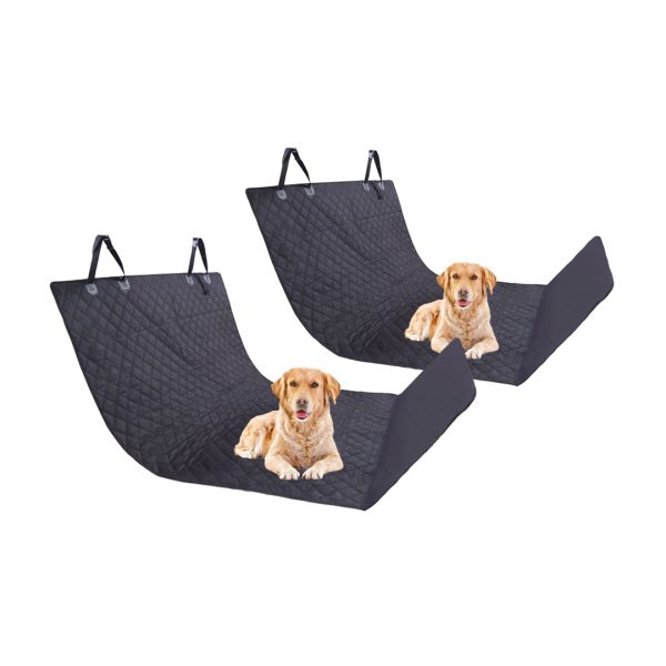 1-SOGA 2X Premium Car Trunk Pet Mat Boot Cargo Liner Waterproof Seat Cover Protector Hammock Non-Slip Pet Travel Essentials