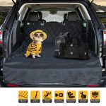8-SOGA 2X Premium Car Trunk Pet Mat Boot Cargo Liner Waterproof Seat Cover Protector Hammock Non-Slip Pet Travel Essentials