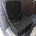 5-SOGA Black Car Pet Sitting Bag Breathable Safety Travel Portable Carrier Pouch Travel Essentials