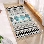 2-SOGA 90cm Boho Bathroom Rug Vintage Kitchen Area Runner Rugs