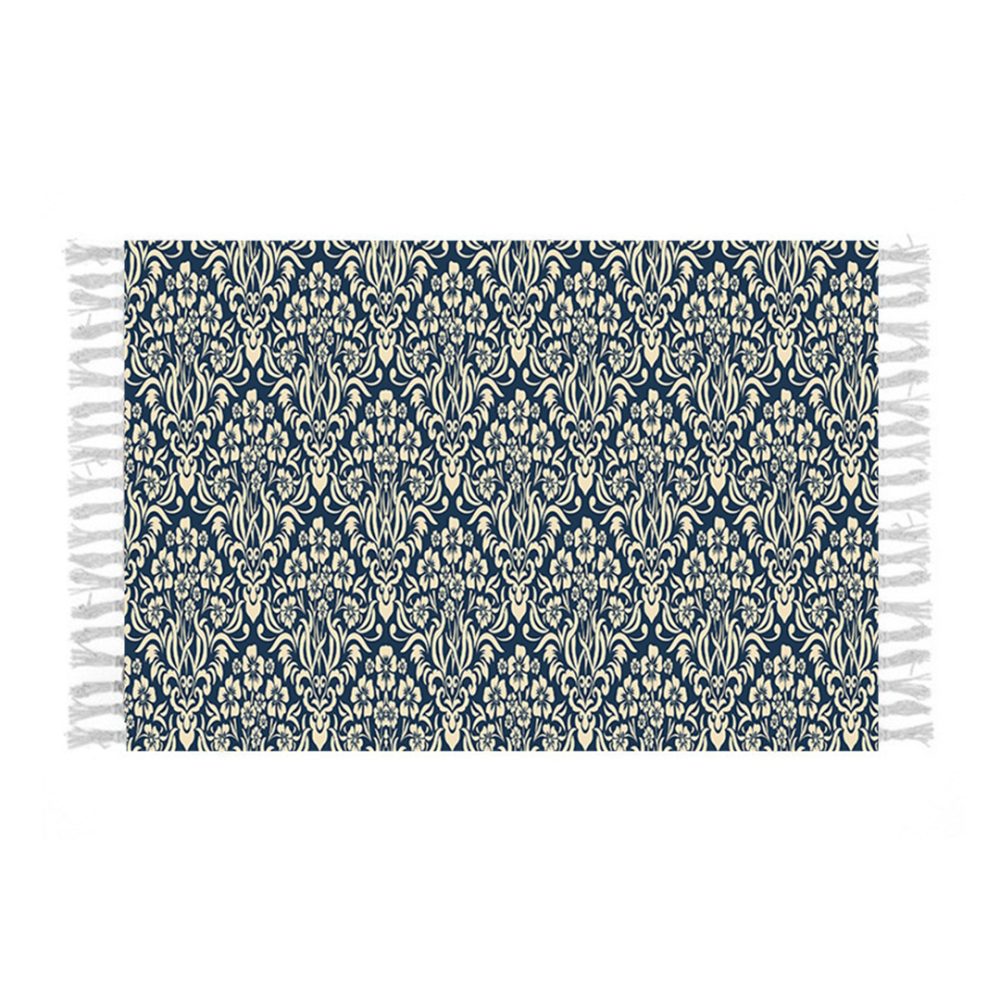 1-SOGA 90cm Cotton Polyester Vintage Area Rugs Living Room Hallway Floor Kitchen 1-SOGA 90cm Cotton Polyester Vintage Area Rugs Living Room Hallway Floor Kitchen