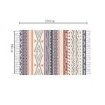 3-SOGA 90cm Bathroom Rug Vintage Kitchen Area Runner Rugs