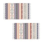 1-SOGA 2X 90cm Bathroom Rug Vintage Kitchen Area Runner Rugs