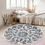 2-SOGA 2X 120cm Mandala Round Area Thick Anti-slip Doormat