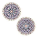 1-SOGA 2X 120cm Mandala Area Rug for Living Room Lounge