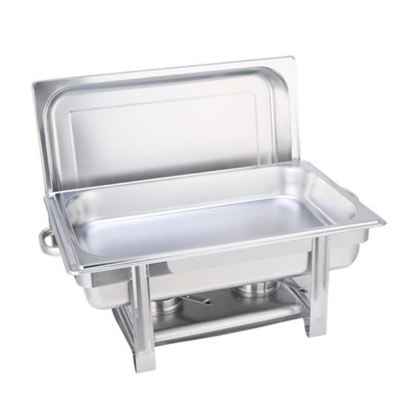 1-SOGA Single Tray Stainless Steel Chafing Catering Dish Food Warmer