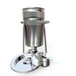 6-SOGA 7L Round Stainless Steel Soup Warmer Marmite Chafer Full Size Catering Chafing Dish