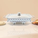 4-Soga 1.5L Lace Edge Dining Stove Silver Color Portable Dining Cooking Appliance for Kitchen Essential
