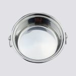 7-SOGA 2X Stainless Steel Mini Asian Buffet Hot Pot Single Person Shabu Alcohol Stove Burner with Glass Lid