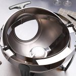4-SOGA 2X 6.5L Stainless Steel Round Soup Tureen Bowl Station Roll Top Buffet Chafing Dish Catering Chafer Food Warmer Server