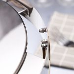 6-SOGA 4X 6.5L Stainless Steel Round Soup Tureen Bowl Station Roll Top Buffet Chafing Dish Catering Chafer Food Warmer Server