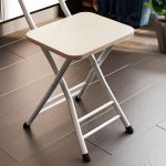 8-SOGA White Maple Foldable Chair Space Saving Lightweight Portable Stylish Seat Home Decor Set of 2