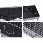 5-SOGA Portable Mini Folding Thick Box-type Charcoal Grill for Outdoor BBQ Camping