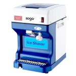 1-SOGA Ice Shaver Commercial Electric Stainless Steel Ice Crusher Slicer Machine 120KG/h