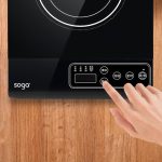4-SOGA 35.5cm Cooktop Electric Smart Induction Cook Top Portable Kitchen Cooker Cookware