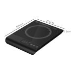 5-SOGA 35.5cm Cooktop Electric Smart Induction Cook Top Portable Kitchen Cooker Cookware