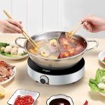 5-SOGA 26cm Smart Electric Induction Cooktop Portable Kitchen Cooker for Cookware