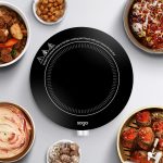 3-SOGA 2X 26cm Smart Electric Induction Cooktop Portable Kitchen Cooker for Cookware