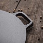 6-SOGA 2X Cast Iron Induction Crepes Pan Baking Cookie Pancake Pizza Bakeware