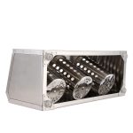 7-SOGA 18/10 Stainless Steel Commercial Conical Utensils Cutlery Holder with 3 Holes
