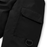 2-abbee Black 3XL Winter Fur Hooded Down Jacket Stylish Lightweight Quilted Warm Puffer Coat