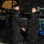 8-abbee Black XL Winter Fur Hooded Thick Overcoat Jacket Stylish Lightweight Quilted Warm Puffer Coat