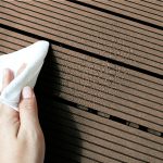 8-SOGA 11 pcs Light Chocolate DIY Wooden Composite Decking Tiles Garden Outdoor Backyard Flooring Home Decor