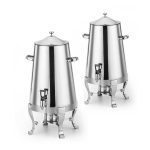6-SOGA Stainless Steel 13L Juicer Water Milk Coffee Pump Beverage Drinking Utensils