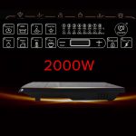 8-SOGA Electric Smart Induction Cooktop and 34cm Cast Iron Induction Crepe Pan Baking Cookware