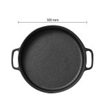 30cm Cast Iron Frying Pan Skillet and 28cm Induction Casserole