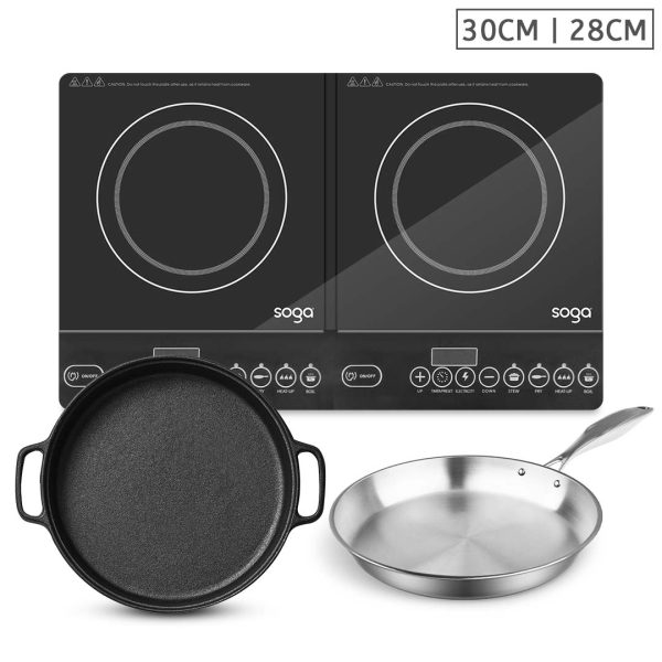 1-SOGA Dual Burners Cooktop Stove