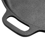 30cm Cast Iron Skillet and 17L Stainless Steel Stockpot 28cm