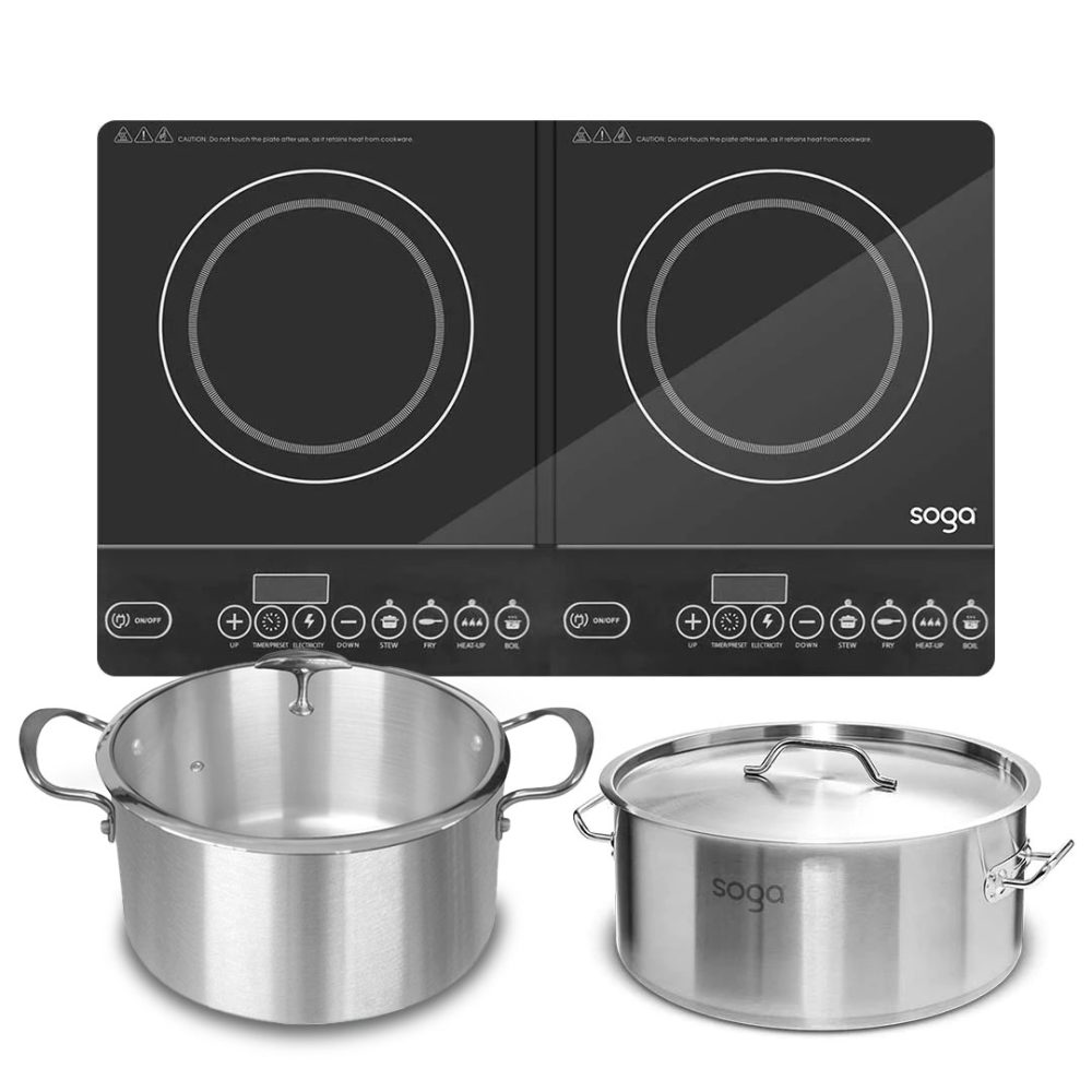 1-SOGA Dual Burners Cooktop Stove